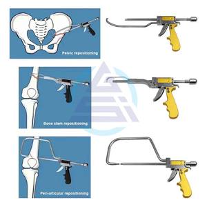 Pinzas de reducción tipo pistola Juego de abrazadera de reducción colineal Juego ortopédico Instrumento ortopédico - Product Image 6