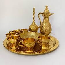 <b>Arabic</b> Brass Coffee Pot Dallah - Product Image 3