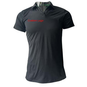 Cool Work Polo Shirt con Logo Wear Button Down Hombres Camisetas de trabajo personalizadas para hombres Trabajo - Product Image 3