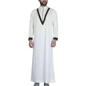 Nuevo Diseño 2026, Thobe Emiratí al por Mayor, Jubba Masculina, Ropa Tradicional Árabe, Elegante Jubba para Hombre, Mangas Largas, Suave y Transpirable - Product Image 1