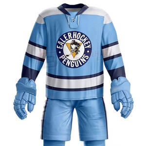 Maillot et short durables pour hockey sur glace avec design d'équipe personnalisé - Product Image 3