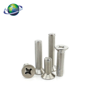 GB/T 820 Grade 2 Gr1 <span class=keywords><strong>Gr2</strong></span> Chéo Chìm Đầu Tinh Khiết Titan Máy Vít Chéo Lõm Lớn Chéo Đầu Vít-Loại H - Product Image 6