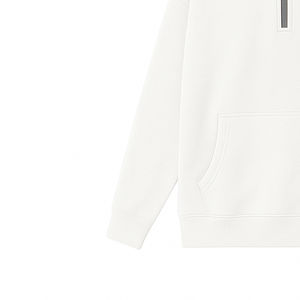 Sudadera de Mujer con Media Cremallera, Estilo Casual, Holgada, de Alta Calidad, 100% Algodón, Felpa, Sudaderas con Media Cremallera, Logotipo Personalizado, MOQ Bajo - Product Image 4