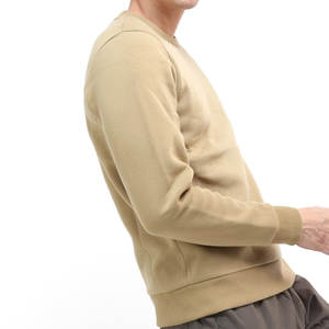 Sweat-shirt d'hiver à séchage rapide en polaire 100% coton uni à manches longues de haute qualité pour hommes - Product Image 3