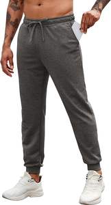 Men's Lightweight Casual Athletic Sweatpants Breathable Cotton Gym Joggers Pockets Streetwear Workout Running Mid Straight <b>Pant</b> - Product Image 4