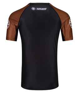 Diseño personalizado manga corta poliéster gimnasio Fitness Rash Guards Pakistán hecho - Product Image 2