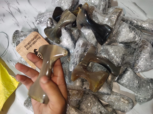 ด้ามจับฮอร์นขัดเงาใช้สำหรับมีดและไม้ - Product Image 6