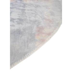 Alfombra de Lana y Viscosa Tejida a Mano Azul Sile, Diseño Abstracto para Uso Doméstico - PHWV-108 - Product Image 4