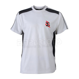 T-shirt à manches courtes en coton et Polyester pour homme, vente en gros, bon marché - Product Image 1