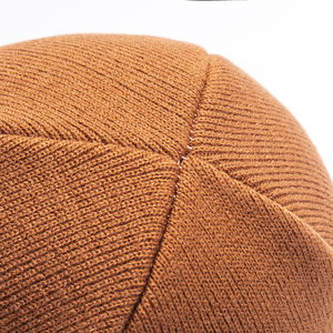 Gorro acrílico de punto cálido de invierno personalizable, patrón de puntos transpirable, tela impermeable, diseño personalizado, logotipo personalizable - Product Image 5