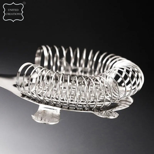 ที่กรองค็อกเทลสแตนเลสแบบตาข่ายปรับแต่งได้ชุดเครื่องมือบาร์พรีเมี่ยม - Product Image 4