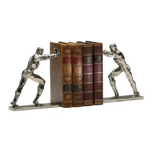 Strong Metal Bookends With Anti Slip Pads Protecting <b>Shelves</b> And Preventing <b>Books</b> From Sliding Or Falling - Product Image 1