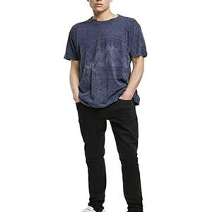 เสื้อยืดซักกรดสำหรับผู้ชายขนาดใหญ่พิเศษพร้อมโลโก้ออกแบบได้ตามต้องการ - Product Image 6