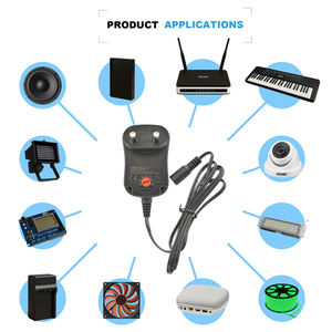 Регулируемый настенный адаптер питания, 12 Вт, 1 А - Product Image 2