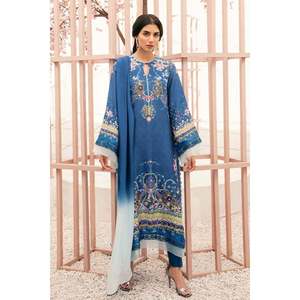 Robe en mousseline de soie Sapphire Sky pour le printemps et l'été - Product Image 2