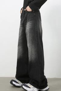 Pantalones Vaqueros de Campana con Estilo Vintage para Hombre, con Tachuelas Metálicas Personalizadas, Diseño Urbano, Jeans Acampanados - Product Image 2