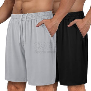 Pantalones cortos personalizados para hombre al por mayor, ropa informal para gimnasio, pantalones cortos personalizados transpirables de verano - Product Image 4