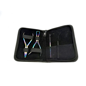 Wholesale Modern Stylish <b>Hair</b> <b>Extension</b> <b>Tools</b> Professional <b>Hair</b> Pliers Kit Set Best Design Pakistan Made Kits - Product Image 2