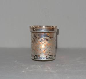 Bougeoirs en verre votifs en verre rouge cristal décorés de mariage chaud fantaisie avec nouveau design bougeoir en verre photophore - Product Image 6