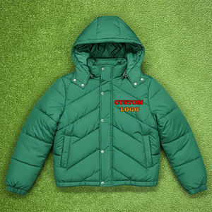 Alta calidad más tamaño Hip Hop estilo Stand Collar con capucha moda transpirable ligero impermeable a prueba de viento invierno hombres - Product Image 1