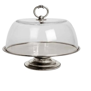 Shiny Finishing Metal <b>Cake</b> <b>Stand</b> With <b>Dome</b> Lid Decorative For Hotel Restaurant Wedding Plate <b>Cake</b> <b>Stand</b> Decorative Usage Item - Product Image 2