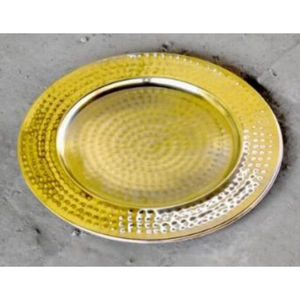 New Modern Design <b>Charger</b> <b>Plate</b> Round Dinner Dish Handmade Hammered Copper <b>Plate</b> for Hotel Restaurant Supplies - Product Image 4