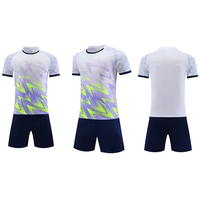 Conjunto de uniforme de fútbol de secado rápido con logotipo personalizado, ropa deportiva de fútbol, uniformes de fútbol de alta calidad al por mayor 2025