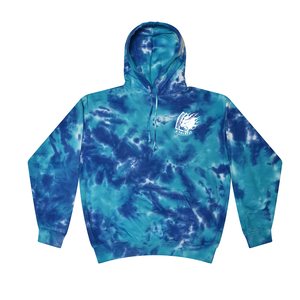 Sudadera con Capucha de Invierno de Poliéster/Algodón de Alta Calidad, Estilo Casual, Tejido Francés Grueso, Oversize, con Capucha y Efecto Tie-Dye Desgastado - Product Image 2