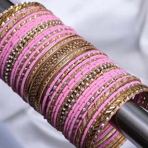 Brazaletes Kundan Hechos a Mano con Colores y Tamaños Personalizables |   Elegante Joyería para Novia y Uso Diario |   Regalos Perfectos para Ocasiones Especiales - Product Image 6