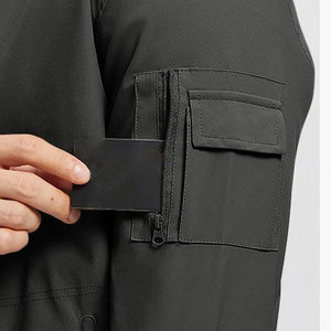 Activewear Blouson aviateur homme coupe-vent chaud pour l'hiver manches longues confortable Blouson aviateur homme - Product Image 5