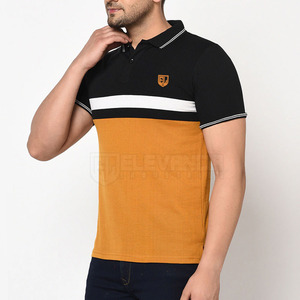 Camiseta Polo extragrande cómoda para hombre de etiqueta privada 100% algodón de secado rápido con patrón de estampado en Stock - Product Image 2