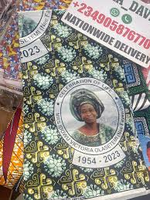 Tela de Algodón con Estampado Africano Personalizado de Primera Calidad, Nigeria, Ghana, Kenia, Tanzania, para Bodas, Escuelas, ONG, Fabricante Textil OEM ODM