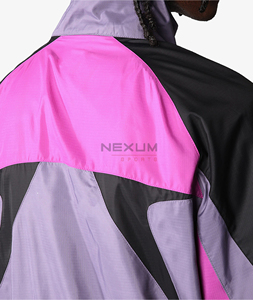 New Arrival <b>Genuine</b> Men's <b>Nylon</b> Jacket and Pant Windbreaker Set in Color latest fashion top Combination Light Weight - Product Image 3