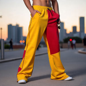 Pantalon de survêtement vintage surdimensionné en molleton de coton 450GSM pantalon de survêtement vintage délavé pour hommes - Product Image 1