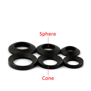 <span class=keywords><strong>Rondelle</strong></span> sphérique convexe en acier au carbone moyen trempé C45 robuste <span class=keywords><strong>rondelle</strong></span> de butée en oxyde noir M6-M24 <span class=keywords><strong>rondelle</strong></span> sphérique - Product Image 4