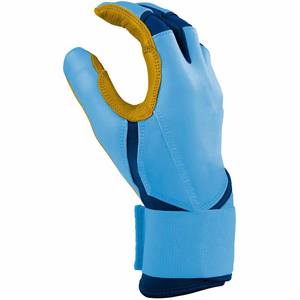 Guantes de bateo de béisbol y softbol de cuero personalizados de alta calidad Guantes cómodos de puño largo profesional - Product Image 5