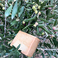 Savon d'Alep traditionnel anti-acné aux herbes |   Savon solide artisanal à l'huile d'olive et de laurier |   Savon artisanal turc |   Stock US