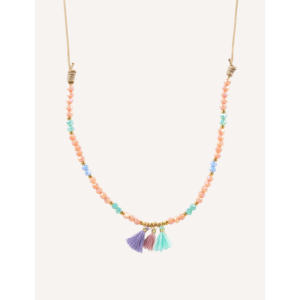 CUCOCUCA Collana girocollo fatta a mano 128250350 con cristalli e perline macramè, opzioni multicolori, regolabile per uso quotidiano, spedizione UE in 48 ore - Product Image 3