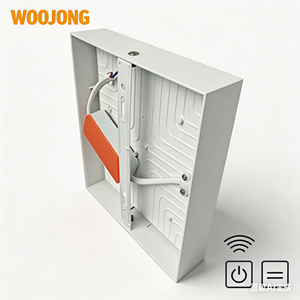 Plafonnier LED carré WOOJONG à installation facile, 18W 4000K, pour salon, <span class=keywords><strong>PC</strong></span> CE/EMC//SAA/SASSO/ROHS - Product Image 4