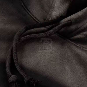 Streetwear, sweats à capuche personnalisés délavés au soleil, sweats à capuche de couleur personnalisée, style unique, sweats à capuche délavés au soleil à vendre - Product Image 4