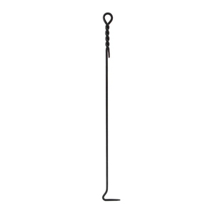 Pique à feu en fer forgé noir pour foyer extérieur et jardin, accessoires de cheminée pour grossistes - Product Image 3