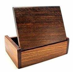Caja de regalo para manualidades personalizada ODM/ OEM, caja pequeña decorativa portátil de madera maciza de nogal - Product Image 5