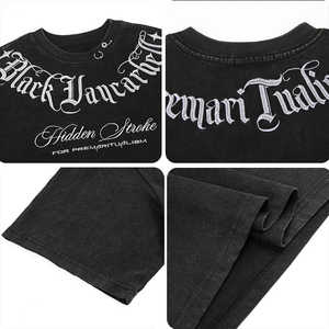 Camisetas geniales con hombros caídos de 280g para hombre, ropa de calle de calidad personalizada, camiseta de gran tamaño para hombre, el Mejor Algodón pesado - Product Image 6