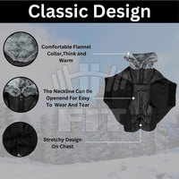 Vente chaude Chien Puffer Manteaux Réchauffement Léger À L'intérieur De La Fausse Fourrure Pet Vêtements pour Extérieur Résistant À L'eau Chien Puffer Gilet