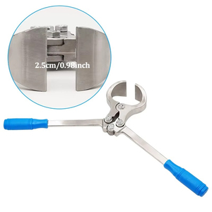 Pinzas Veterinarias Manuales Reutilizables de Acero Inoxidable de Alta Calidad para Castración sin Sangre de Ovejas y Cabras, Castrador Burdizzo OEM - Product Image 3