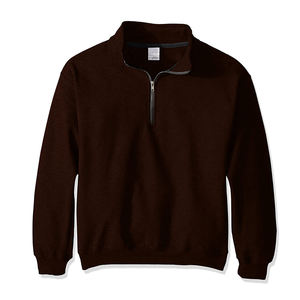 Trending <b>Men's</b> <b>Fleece</b> <b>Quarter</b> <b>Zip</b> Oversized Pullover Hoodie | Embroidered Winter Wholesale OEM - Product Image 5