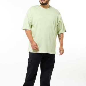 T-shirt pour homme à épaules tombantes, tendance, de qualité supérieure, logo/couleurs personnalisés, prix bas, OEM, nouvelle mode - Product Image 4