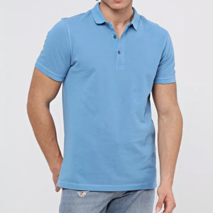 Verano hombre algodón piqué Polo camiseta diseño manga corta Camiseta Top Fit Polos gris Unisex camisetas de talla grande personalizado hombres camisetas - Product Image 1