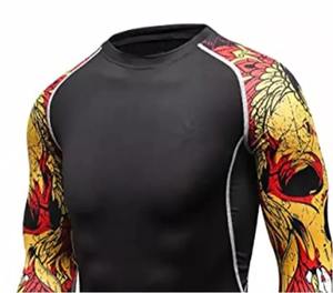 Camiseta de Protección Solar para Hombre, Talla Grande, Transpirable, Moderna, Única, al Mejor Precio, Ligera, Material Suave, Informal - Product Image 3