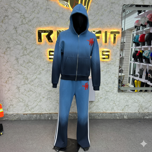 Survêtement à fermeture éclair de bonne qualité avec étiquette personnalisée nouveau survêtement à bas prix pour hommes style unique nouveau design survêtements pour hommes - Product Image 3